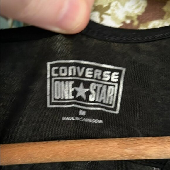 Converse flowy Black Sleeveless Top - Picture 3 of 8
